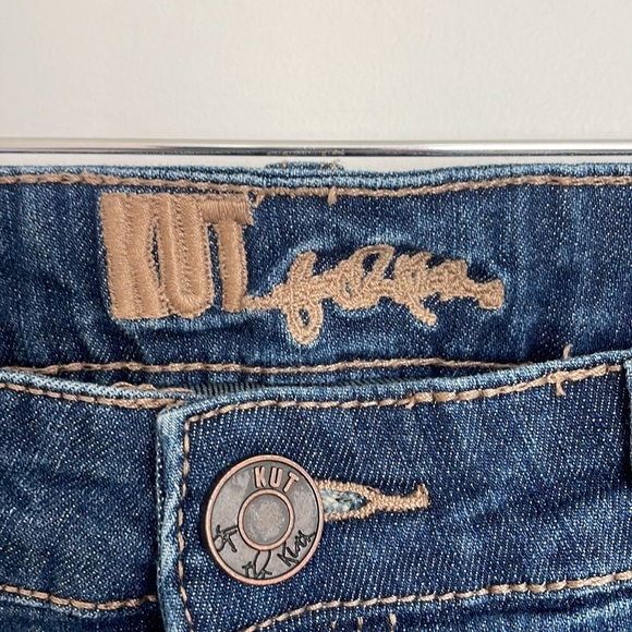 Kut from the Kloth Women’s Denim Shorts Blue 8 - Picture 2 of 7